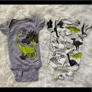 Gerber Organic Cotton Newborn Onesie 2Pk